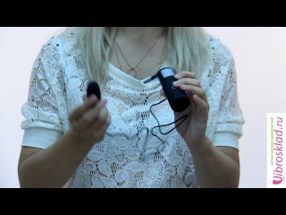 remote controlled vibrating egg velvet black